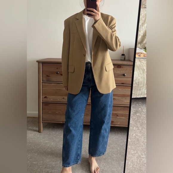 🐦‍🔥 Arket 🐦‍🔥Tan Blazer - Picture 12 of 16